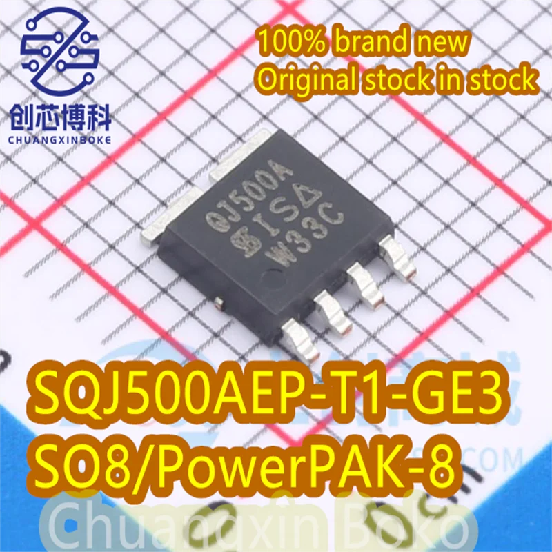 SQJ500AEP-T1-GE3 QJ500A 	Trans MOSFET N/P-CH 40V 30A Automotive AEC-Q101 5-Pin(4+Tab) PowerPAK SO T/R