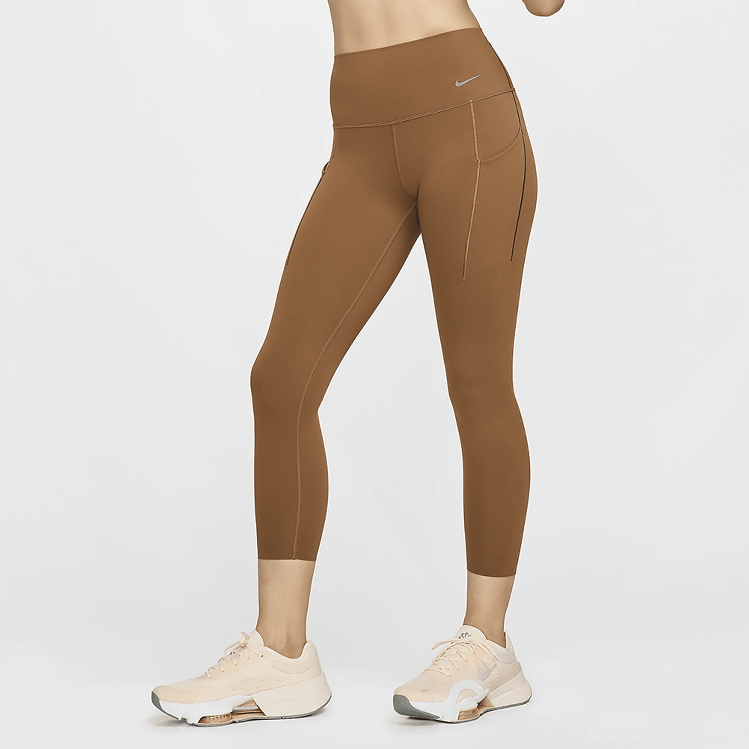 

Оригинальные женские спортивные капри Nike New Season с высокой талией для тренировок DQ5898-281