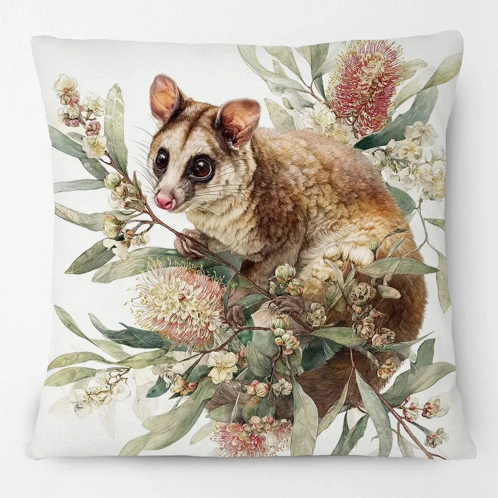 Australian Ringtail Possum Animals Hand Painting Cushion Covers Sofa Decorative Pillowcase