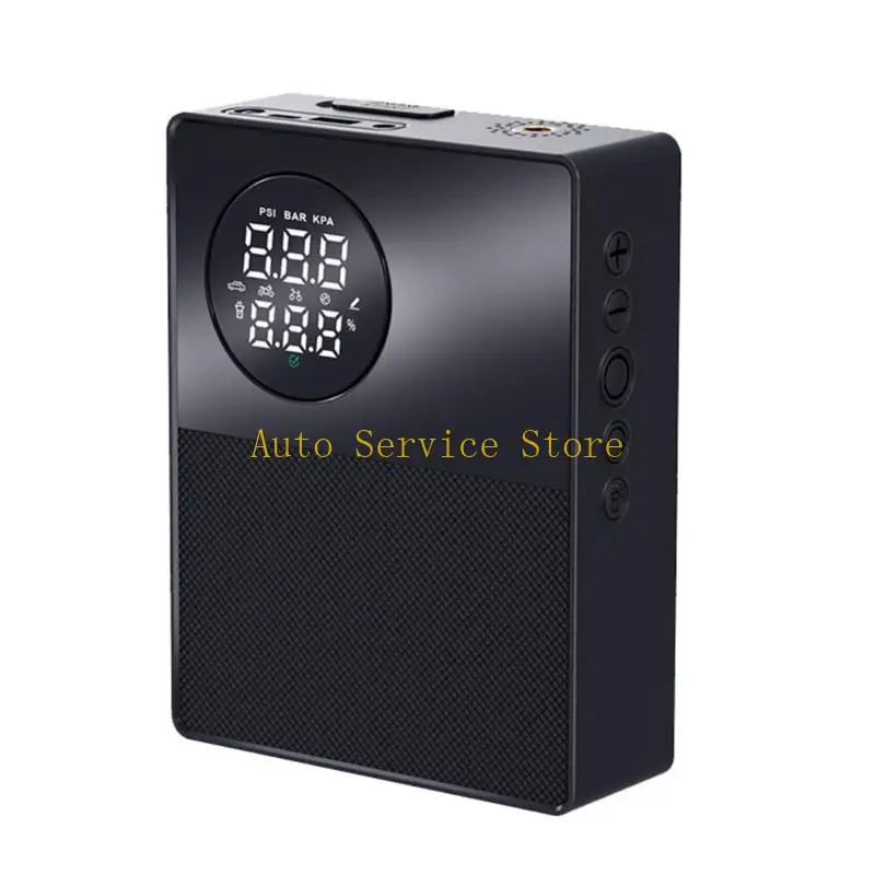 462A Car Jump Starter Air Pump Lighting Portable Air Compressor Automotive-Battery Starting Tyre Inflator