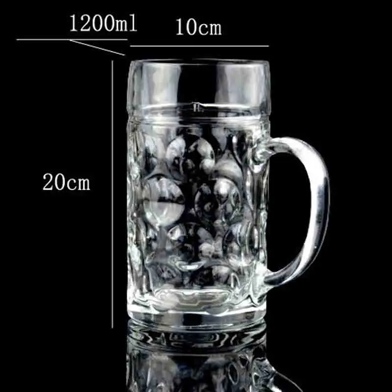 Self Explosion Bottle Energy Blast Ideas Large Crystal Beer Cup (H 20cm*Dia 10cm) Stage Magic Tricks Illusion Mentalism Fun