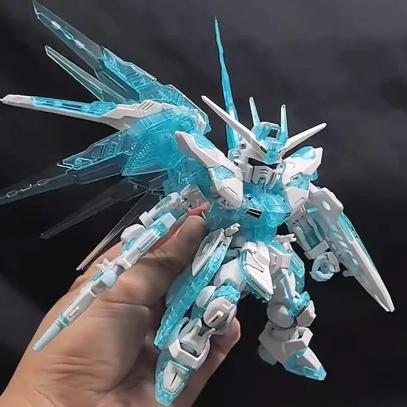 

KO GAOGAO MGSD Freedom Fighter Glacier Blue Ver. Action Figures Assembly Model Kit Seed Anime Figure Toys Decor Birthday Gift