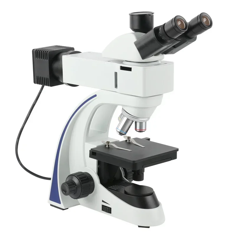 Industrial Uprigh Metallurgical Microscope Trinocular Achromatic Microscope For Metal Alloys Ceramics Surface Silicon Wafer IC