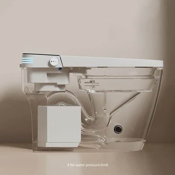 Smart Toilet, Modern Automatic Sanitary Ware Auto Open Flush, Intelligent Wc Commode Bidet Toilet S Trap ,Bathroom, with Remote