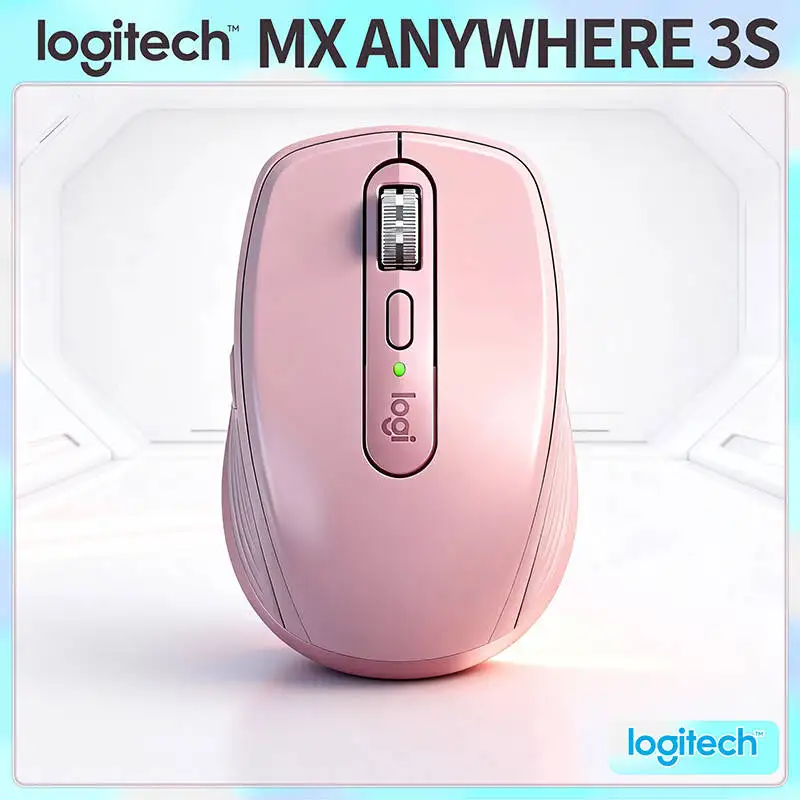 

Компактная мышь Logitech MX Anywhere 3S, эргономичный дизайн, перезаряжаемая, с быстрым прокруткой для портативных ПК Mac