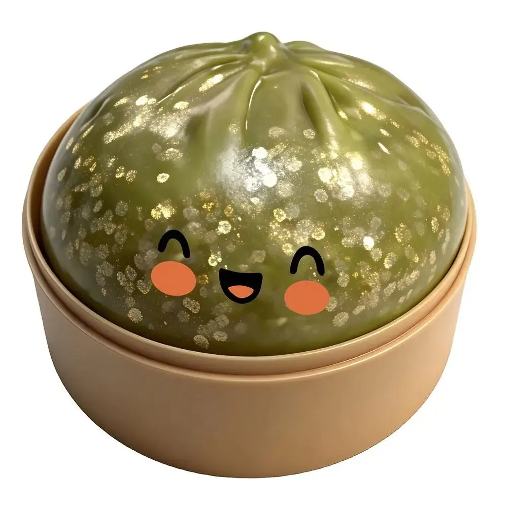 Glitter Dumpling Squishy Speelgoed Angstverlichting Spanning Herbruikbaar Materiaal Uniek Zintuiglijk Speelgoed Realistische Dumplings Decompressie Speelgoed