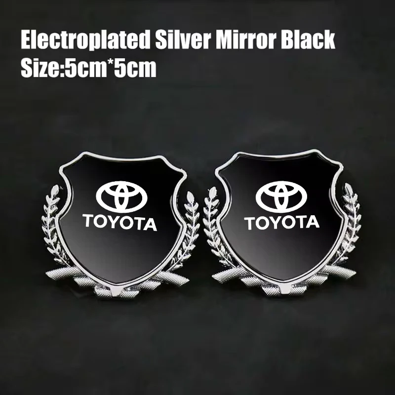 لتويوتا سيارة معدنية ملصق ماي سوي الجانب شعار نافذة الجسم شعار السيارة #5