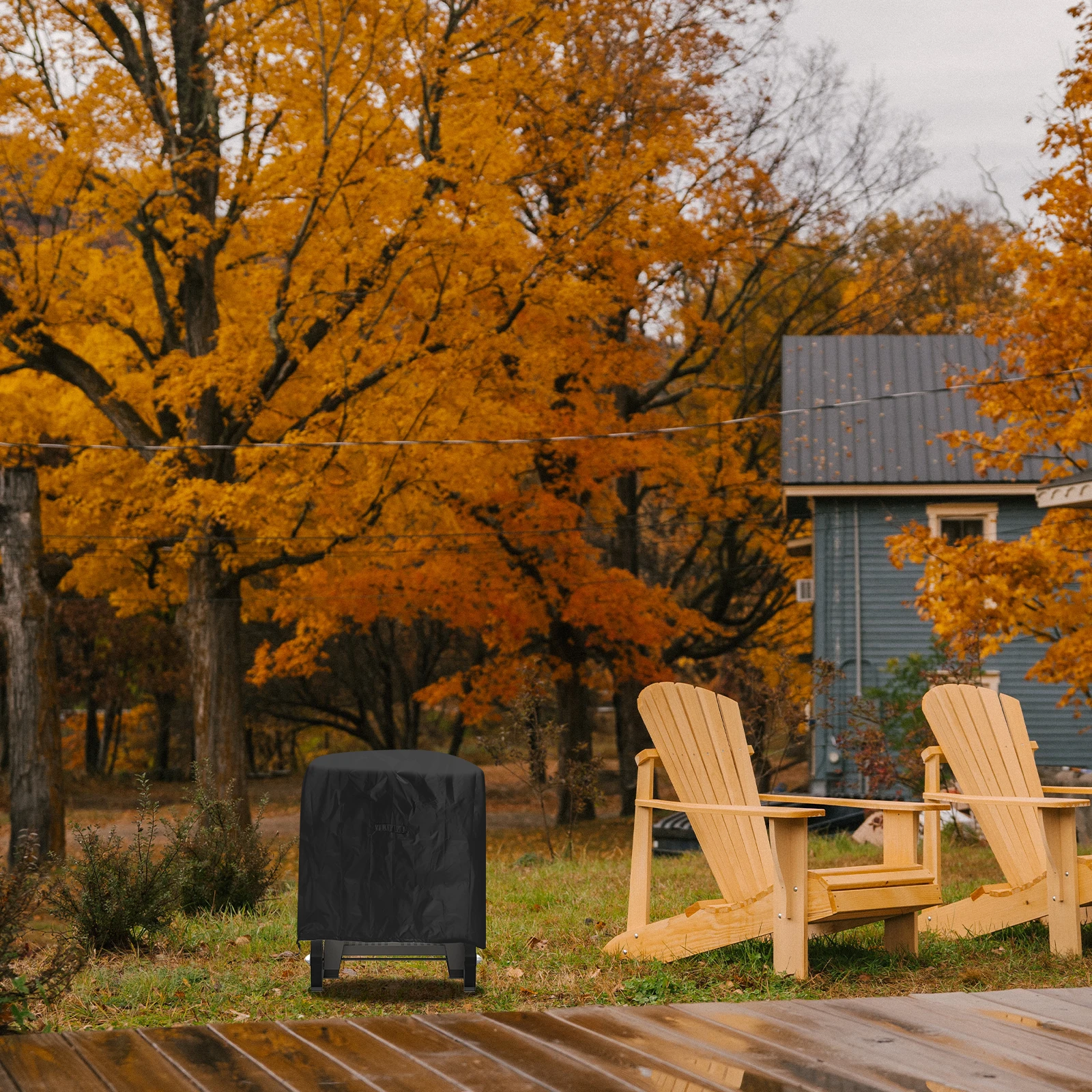 

Shredder Cover Waterproof Dustproof Heavy Duty For Electric Leaf Mulcher Outdoor Garden Yard Protection Guard Wrap