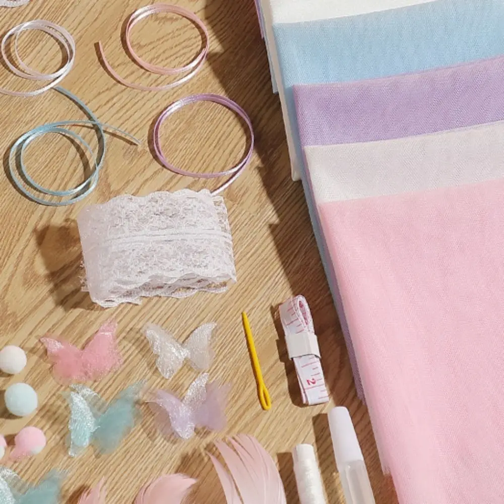 スカート DIY 人形の服キット手作りファッションデザインプリンセスおもちゃ衣装キット着用かわいい人形のドレス素材キッズガール