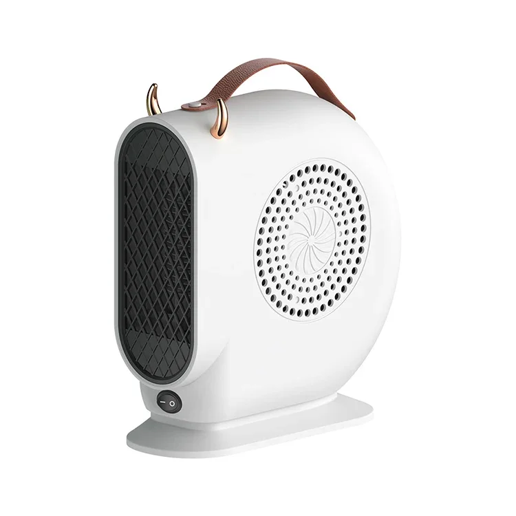 Hot Selling Portable Mini PTC Ceramic Camping Space Winter Fan Warm Air Blower Electric Heater For Home Room Desktop