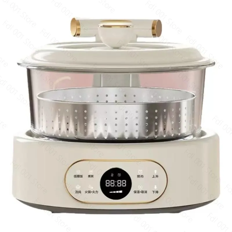 Draining Rice Pot Intelligent Rice Cooker Automatic Lifting Multi Cooker Steaming Stewing Boiling Pot Separation