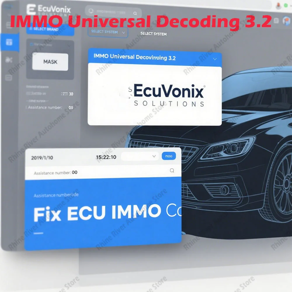 

IMMO Universal Decoding 3.2 Car Diagnostic Software with Free Keygen EcuVonix 32GB USB 2025 Hot Unlimited Crack for ECU Vonix