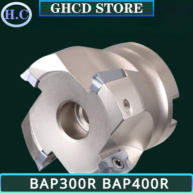 

BAP300R BAP400R 40-22-4T 50-22-4T 63-22-6T Clamped CNC Cutting Steel Right-Angle End Mill Precision Face Milling Cutter