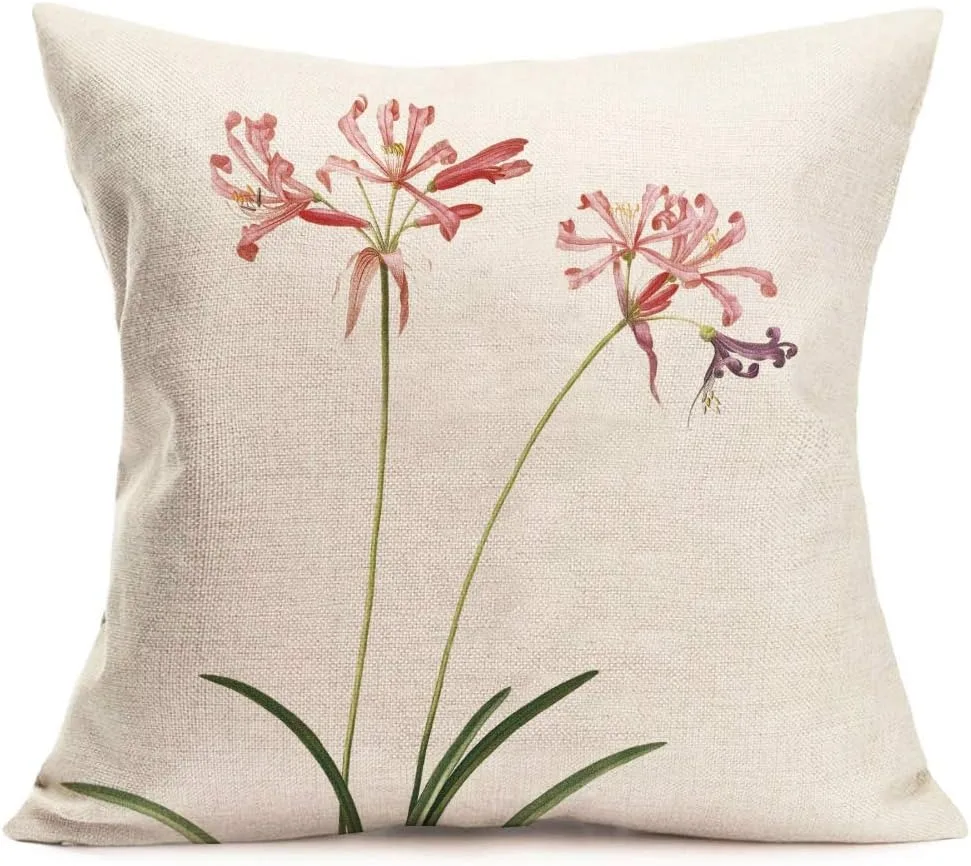 4pcs Klimt Art Style Beautiful Women Print Pillow Covers Cute Side Profile Pattern Design Decorative Cushion Cases for Home