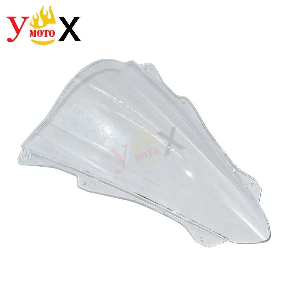 ZX25 R 20-23 أسود/واضح الزجاج الأمامي للدراجات النارية الزجاج الأمامي هدية الزجاج الأمامي لكاواساكي نينجا ZX25R 2020-2023 2021 2022 #6