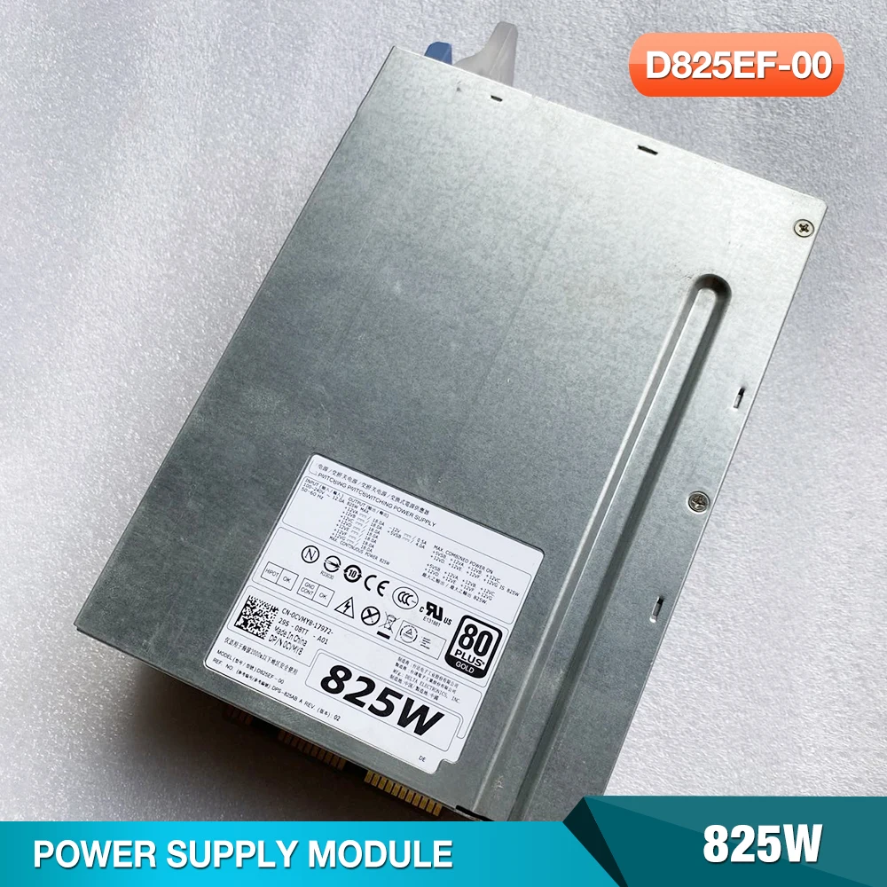 D825EF-00 For DELL T5600 T5610 825W Server Power Supply 0CVMY8 CVMY8 H825EF-00