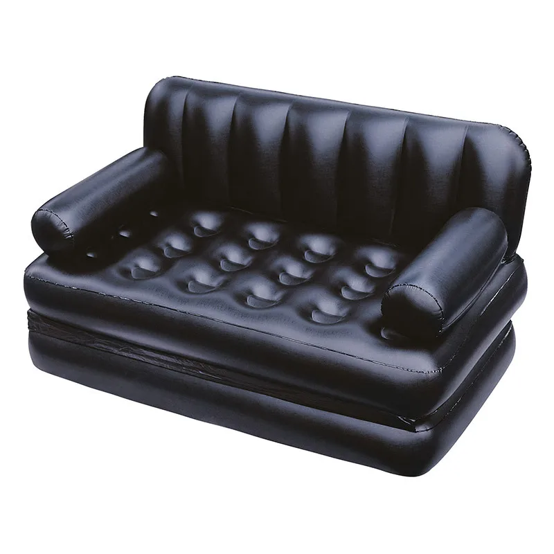 New Style Portable Inflatable Air Lounger Sofa Bed with Pump for Living Room Bedroom