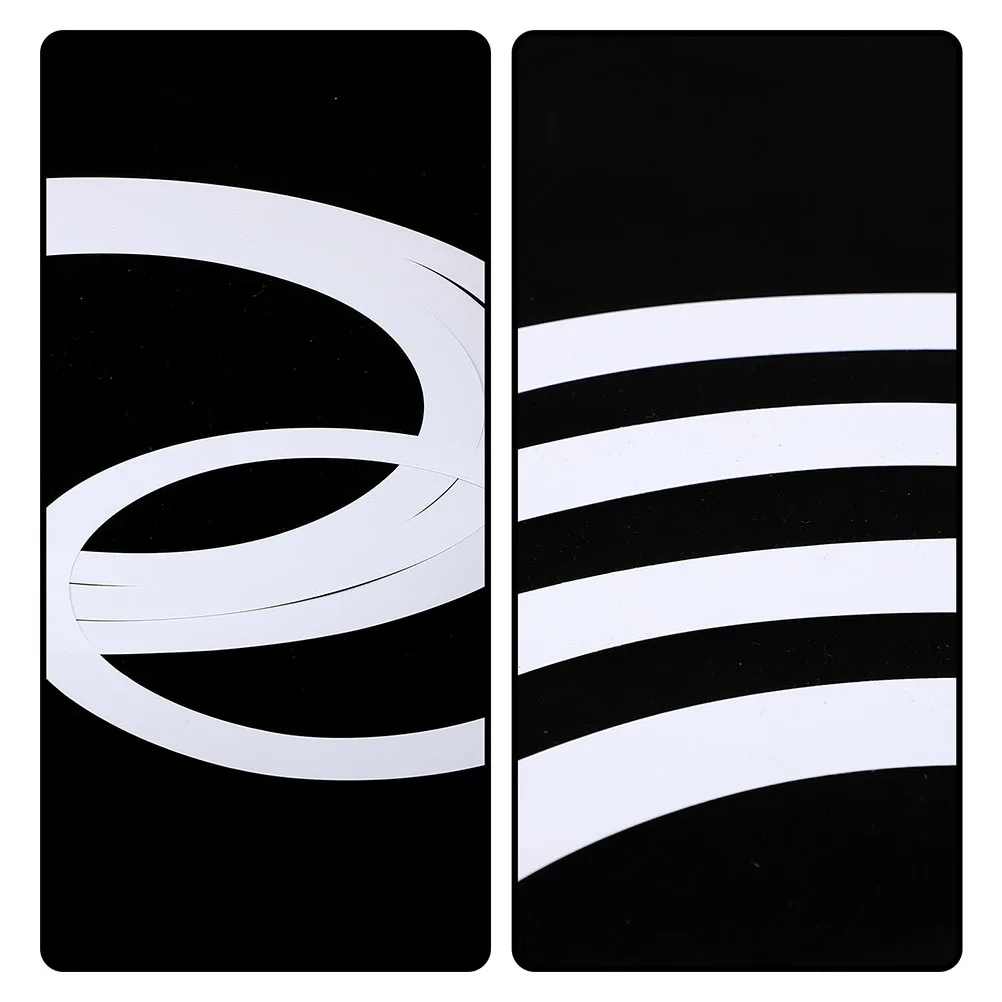 

2Sets Drum Mute Circle Portable Drum Kit Mute Supply Durable Pc Film Easy Install Soft Sound Percussion Instrument Accessories