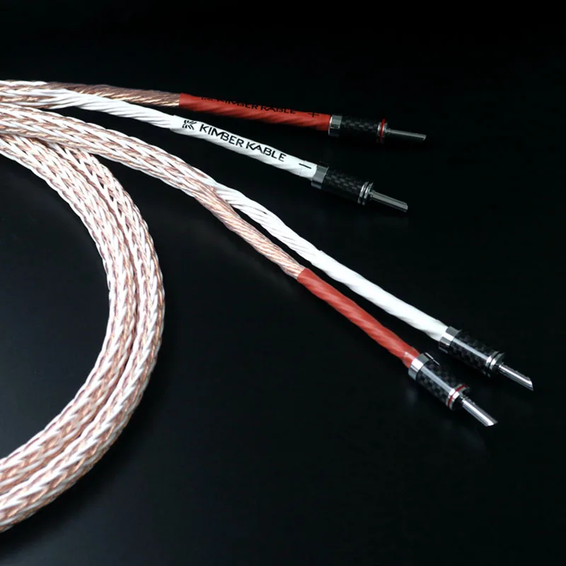 كابل Pro Audio ثنائي الانقسام - Kimber 12TC 24-Strand OCC مع درع منخفض الحث ​