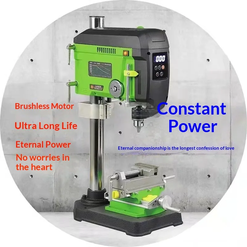 สว่านแท่นปรับความเร็วได้ หัวจับ 5/8 นิ้ว ปรับความเร็วได้ 12 ระดับ สำหรับงานเจาะโลหะและไม้ งานละเอียด สำหรับโรงงาน/อู่ซ่อม ทนทาน