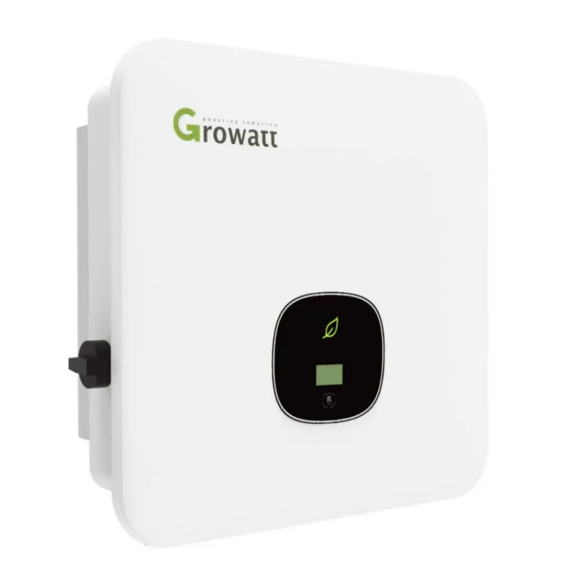 Growatt Inverter-5Kw 2MPPT 230V(180-280V) 50/60HZ On Grid Single Phase DDP TO Europeplaca Solar Kit Completo Para Casa