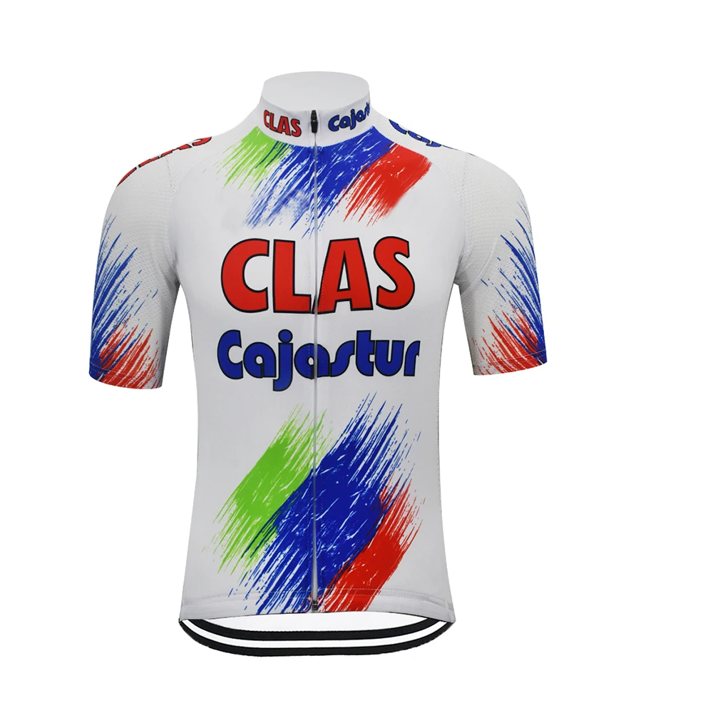 Retro Men's Summer Cycling Jersey Classic Bike Mountain Racing Bicycle Cycling Molteni Clas