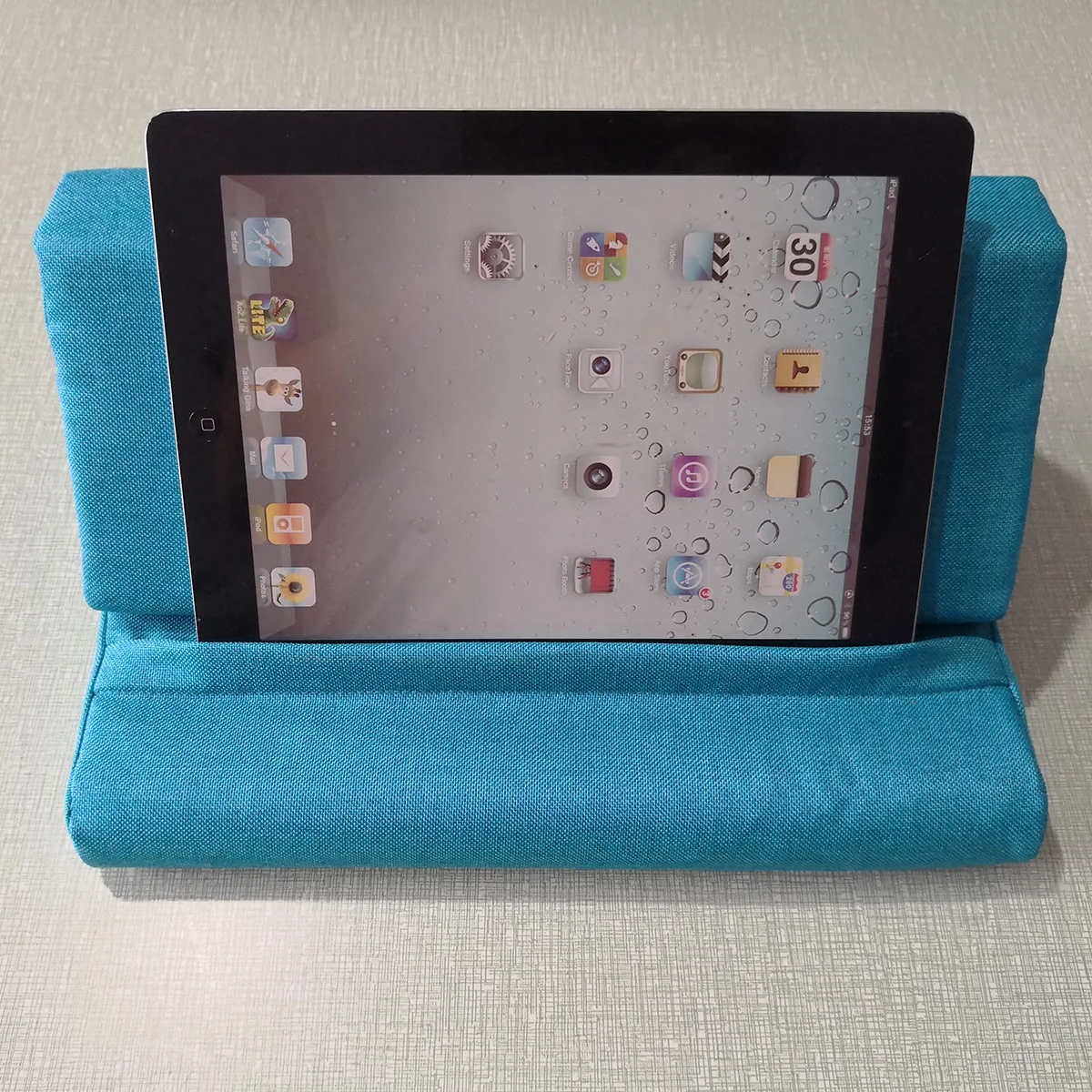 Flat Angle Triangular Folding Pad Cushion Digital Board  Reading Pillow Notebook  Multifunction Sponge Pillow Stands