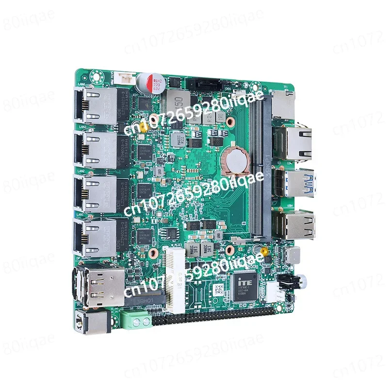 N100/N305 industrial control motherboard low-power mini soft router visual inspection network security all-in-one machine