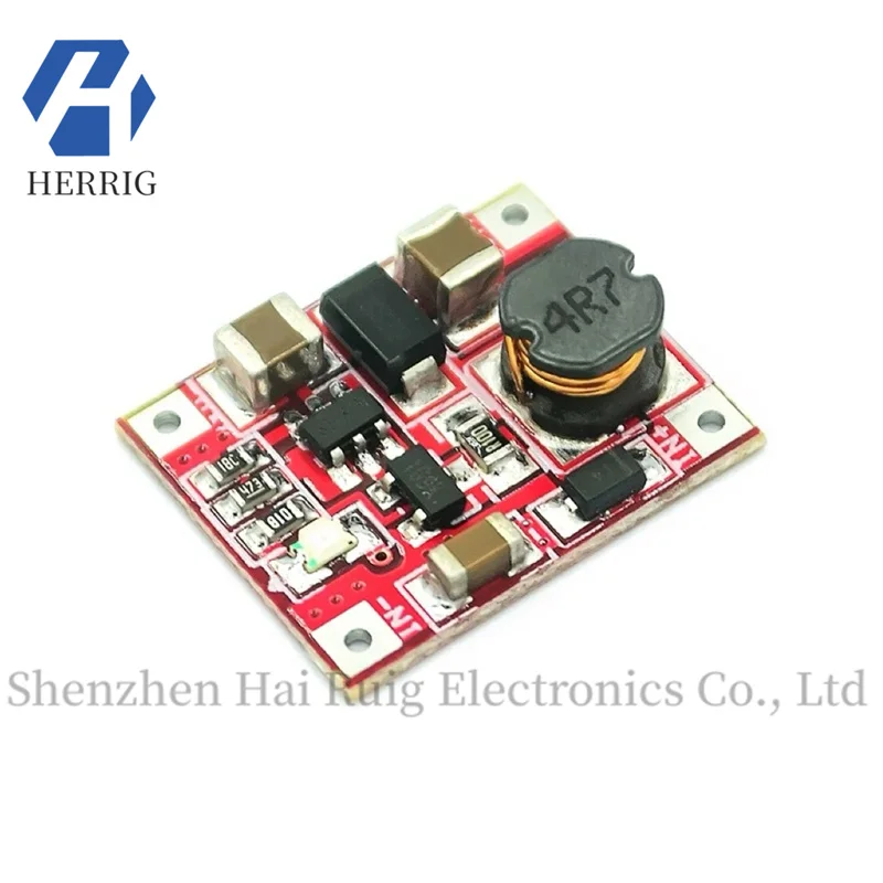 Single Lithium Battery 1V 3V 3.7V L 5V 1A Power Bank Charger Module RT9266 Boost Board