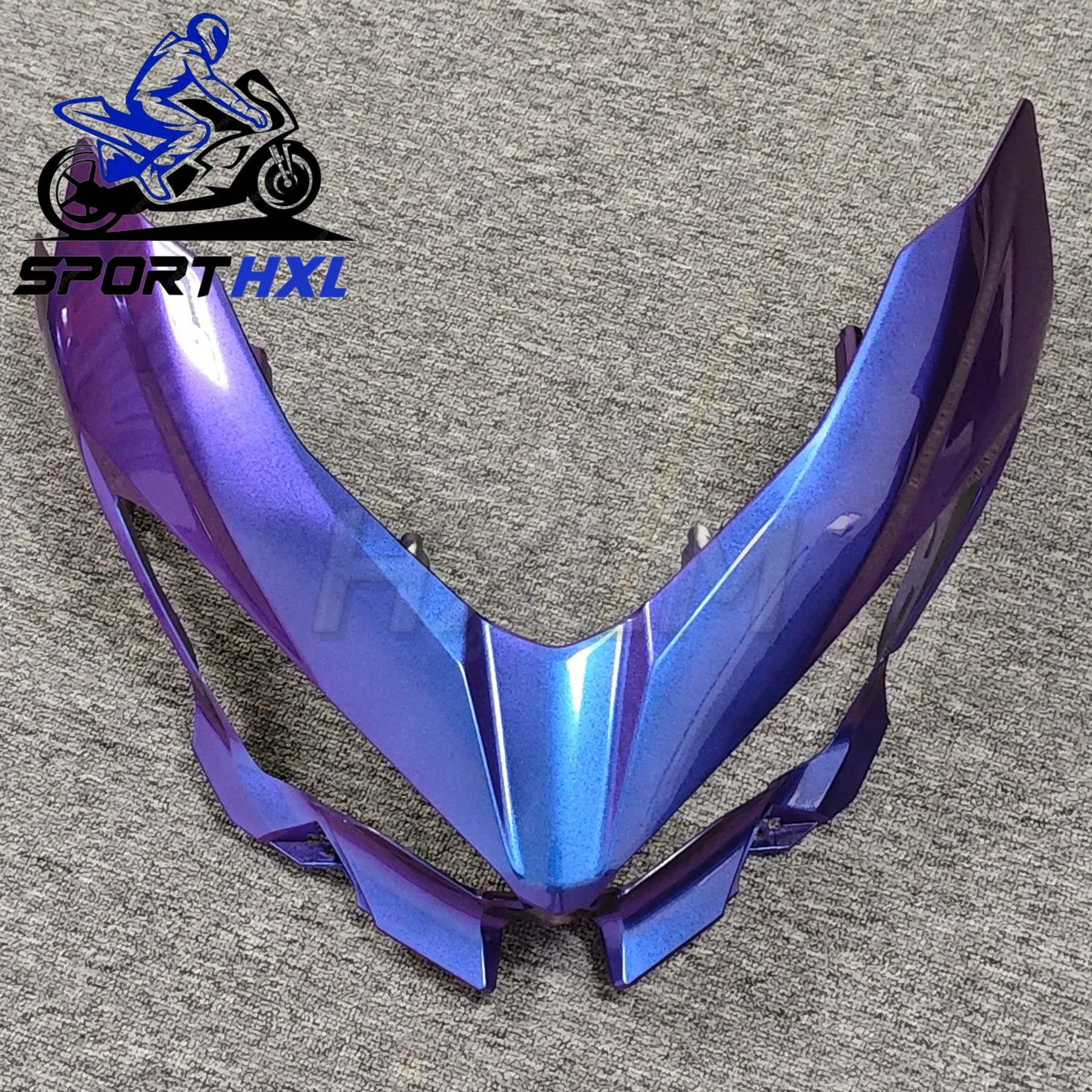 

For Kawasaki Ninja400 2018-2023 Motorcycle Front Headlight Cover ABS Plastic Front 2019 2020 2021 Nose Headlight Cover Accessory