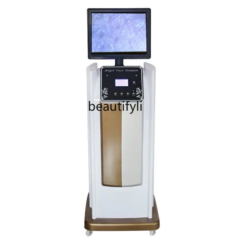 

Intelligent skin cell dialyzer facial detection hydration firming