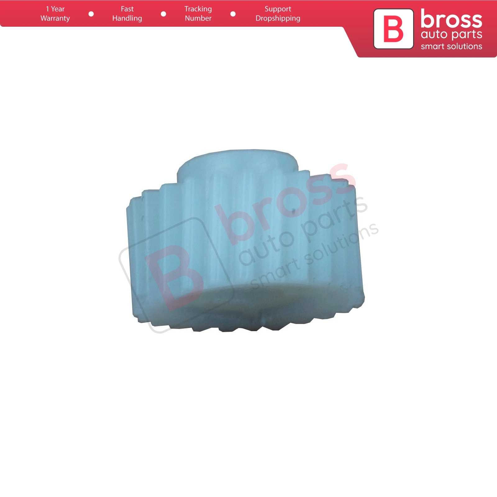 Bross BGE628 Side Wing Mirror Repair Gear 76208T0AA21, 76208T1GG32, 76258T1GG32 for Honda Jazz Accord Civic CR-V City 24-Teeth