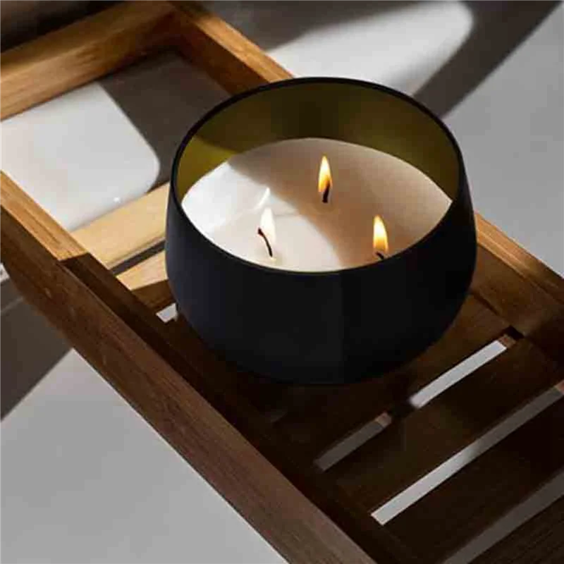 

ABHB-4 Oz Candle Tin, 36Pcs Candle Containers For Making Candles, Empty Candle Tins With Lids In Bulk, Candle Jars Black