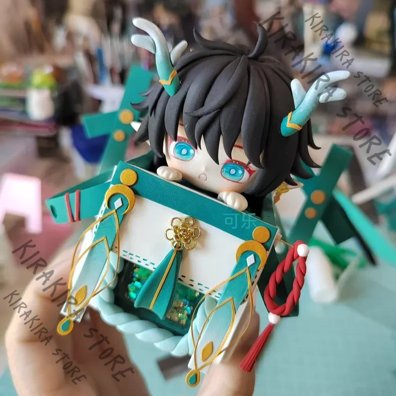 

Honkai: Star Rail Dan Heng Imbibitor Lunae Ultra-light Clay Decor Resin Soil Garage Kits Handcraft Manual Mascot model Ornament