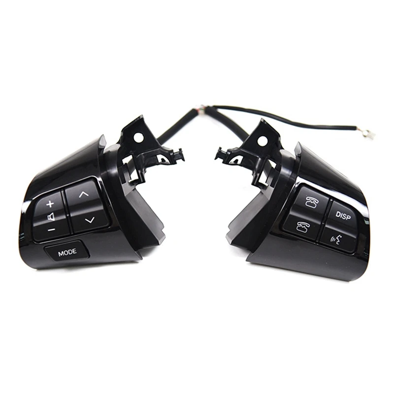 2X Steering Wheel Audio Control Button Cruise Switch 84250-02230 For Toyota Corolla / Wish / Altis 2010-2013