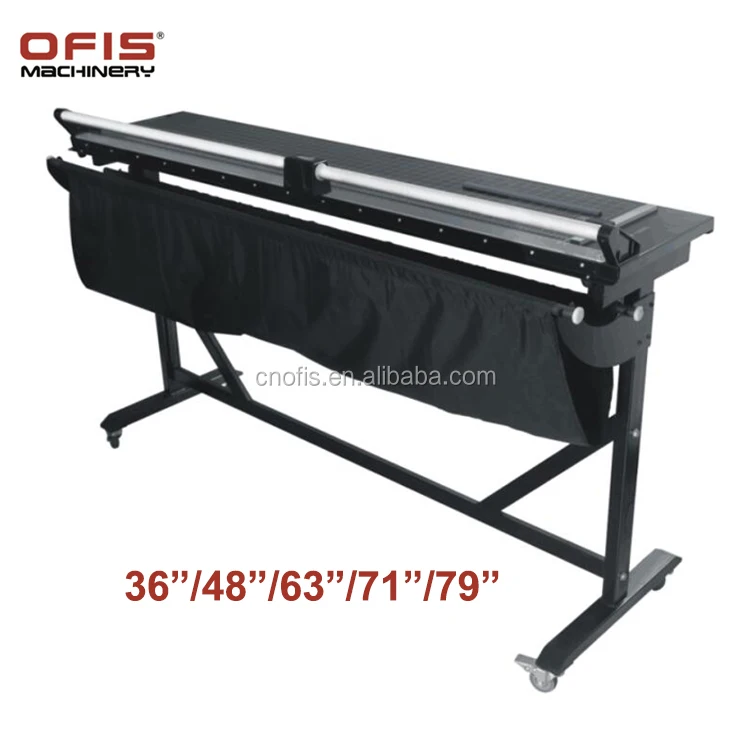 قاطعة دوارة يدوية مقاس 79 بوصة مع ماكينة تشذيب ورق الطاولة #5