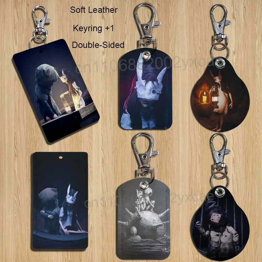 

Horror Art game Reanimal Holder For Bank Business Work Card Holder Student Card Case Bus Card Keychain