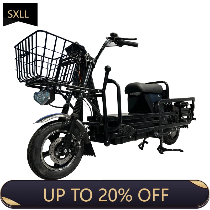 

SXLL Loader Cargo Two Wheelers Electric Motorcycle 1000W 45 km/h 72V