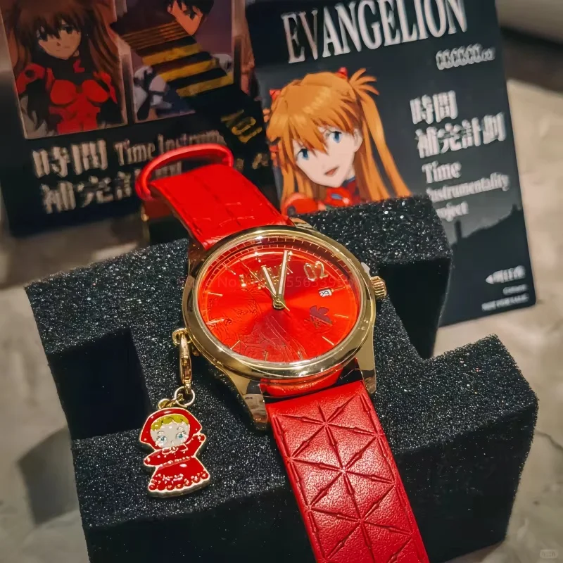 

Original Boxfun Eva The Final Mission Series Wrist Time Completion Watch Blind Box Asuka Anime Peripheral Ornament Birthday Gift