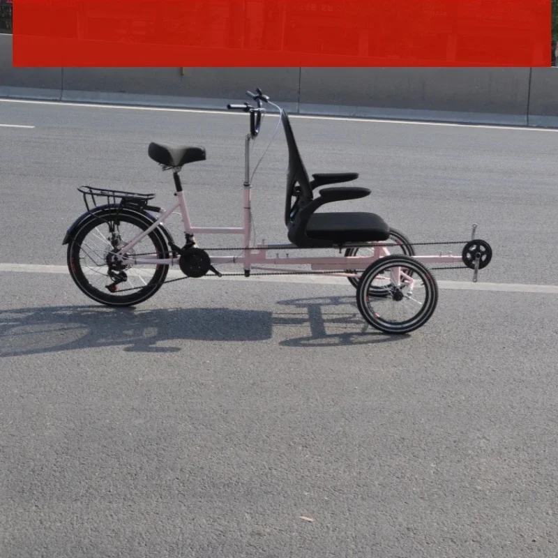 20 inch double tricycle scooter