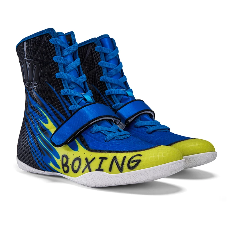 

Classic Brand Comfortable Anti Slip Men Wrestling Sneakers Competition Sport Boxing Fighting Boots Top Quality Fighting Shoe