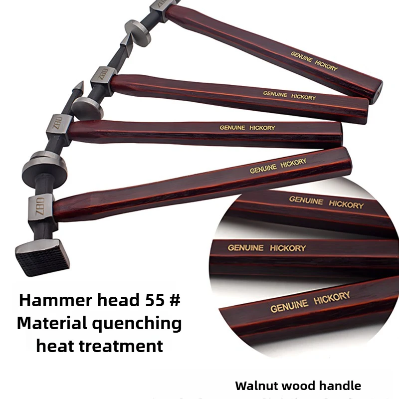 

Многофункциональный молоток, профессиональное оборудование, ударные инструменты, портативный молоток с ручкой из орехового дерева, бытовые ручные инструменты