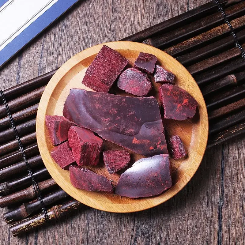 Simple Processing Cinnabar Pure Natural Raw Ore Cinnabar Block Diy Pendant Breaking Tai Sui Ward Off Evil Spirits Amulet Jewelry