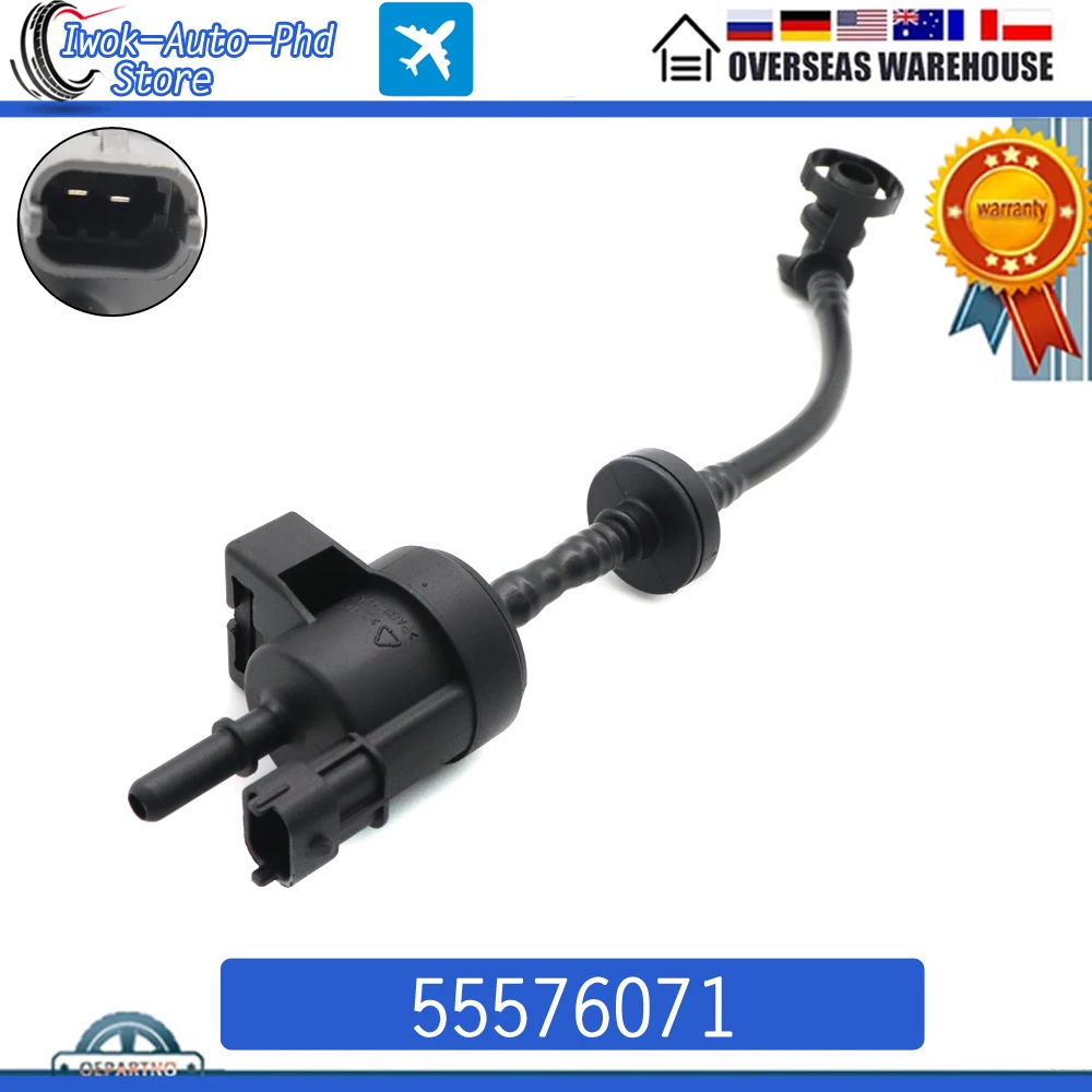

55576071 Vapor Canister Purge Solenoid Valve EGR For Buick Encore For Chevrolet Cruze Opel Corsa Astra Vauxhall 55573017
