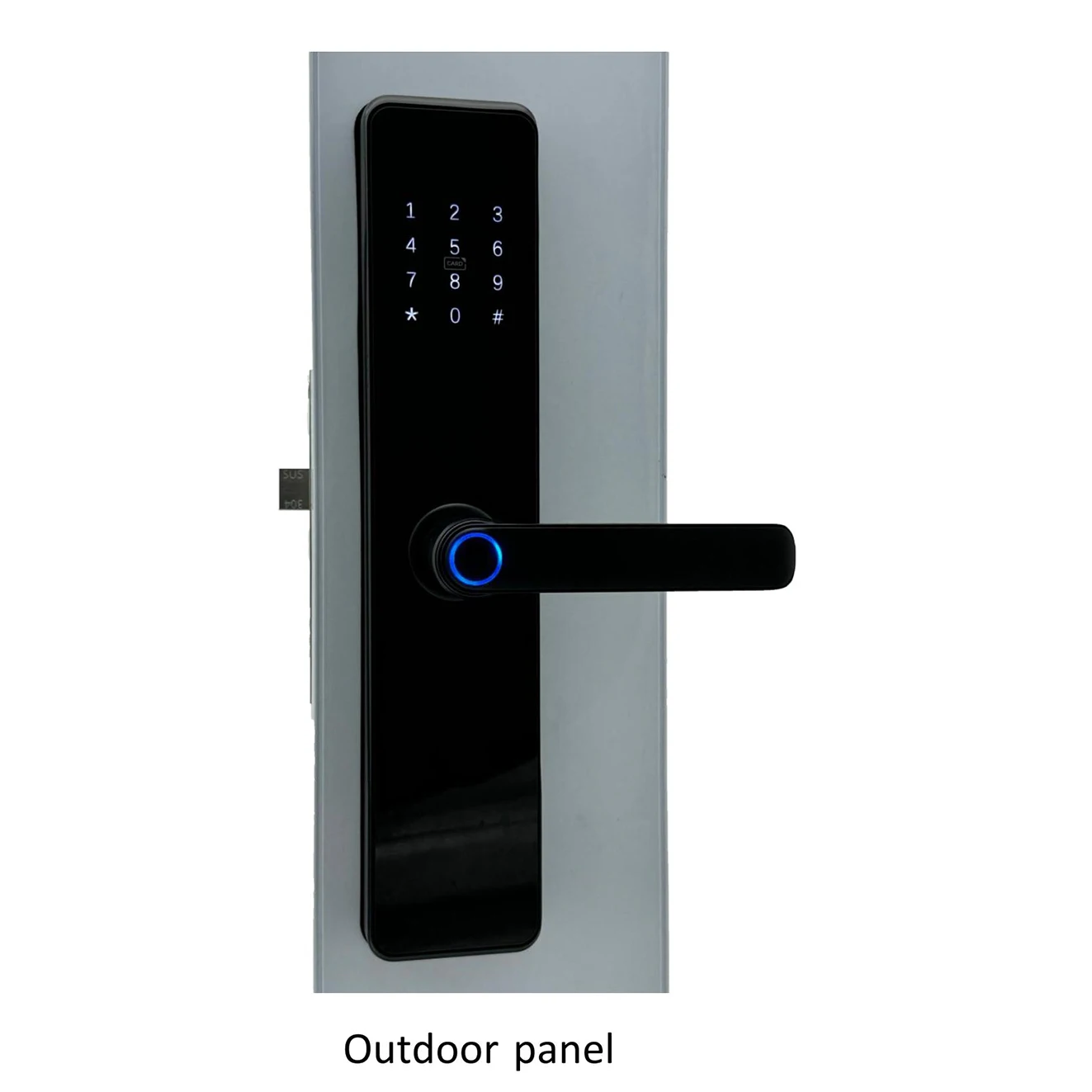 July005 Top Selling Electronic Smart Lock Intelligent Lock Fingerprint Password Key Home Office Security Door Lock