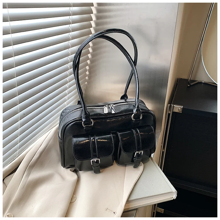 

Роскошная минималистичная сумка через плечо — парижский дизайнерский кожаный клатч с винтажным шармом, элегантная повседневная сумка-тоут