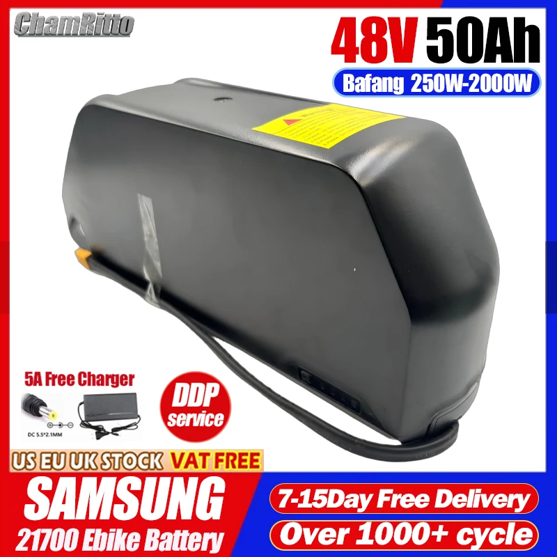 

Электрический велосипед 48 В Shark Polly DP7 30ah Аккумулятор 40ah 60ah DownTube 1000 Вт Литиевый аккумулятор 25 45 50ah 21700 2000w Bateria