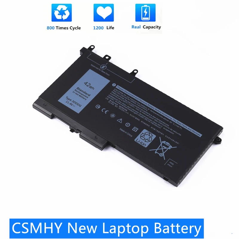 

CSMHY New 3DDDG Laptop Battery For Dell Latitude E5280 E5480 5288 5580 5490 5491 5591 5495 080JT9 03VC9Y Series