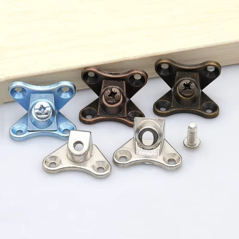 5pcs Angle Bracket Screws, L-Shaped Butterfly Support Connector, Furniture Frame Fixation Connecting Piece