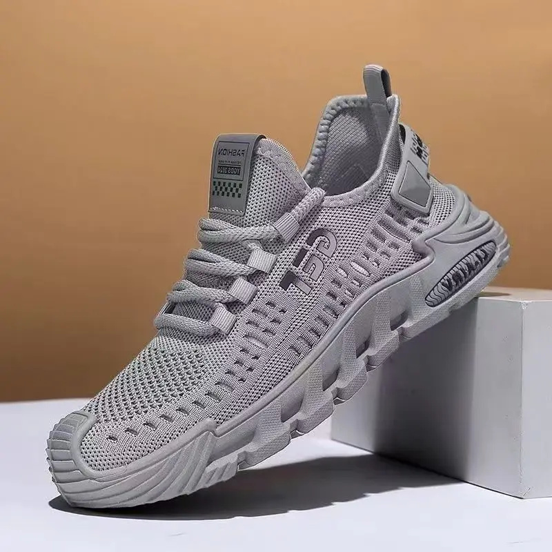 Men's Summer Comfortable Soft Sole Casual Travel Shoes Sports Running Shoes Breathable Thin Sneakers